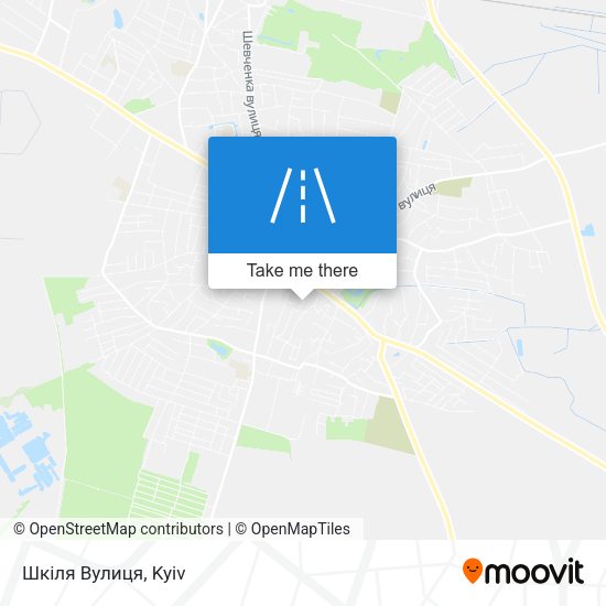 Шкіля Вулиця map