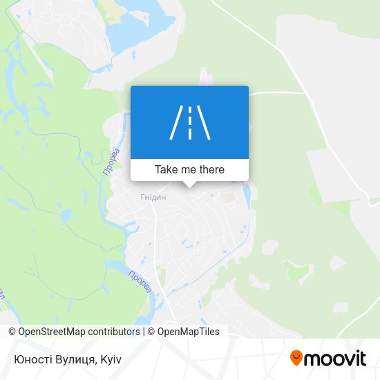 Юності Вулиця map