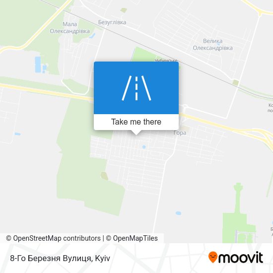 8-Го Березня Вулиця map