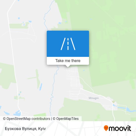 Бузкова Вулиця map