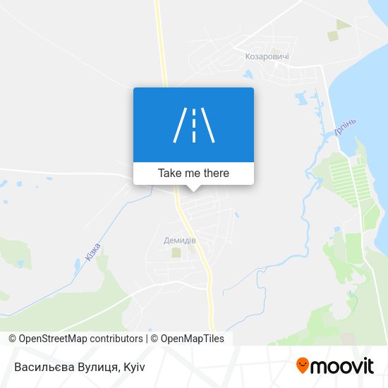 Васильєва Вулиця map