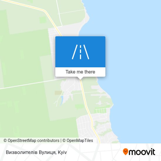 Визволителів Вулиця map