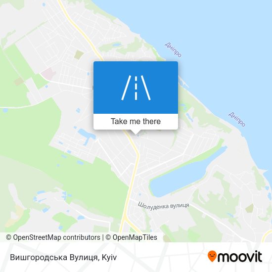 Вишгородська Вулиця map