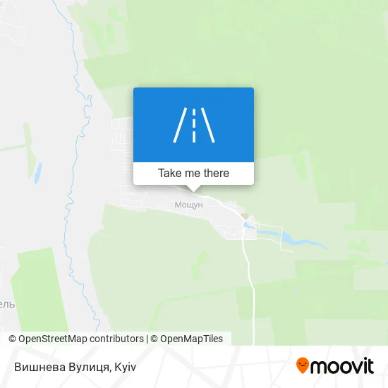 Карта Вишнева Вулиця