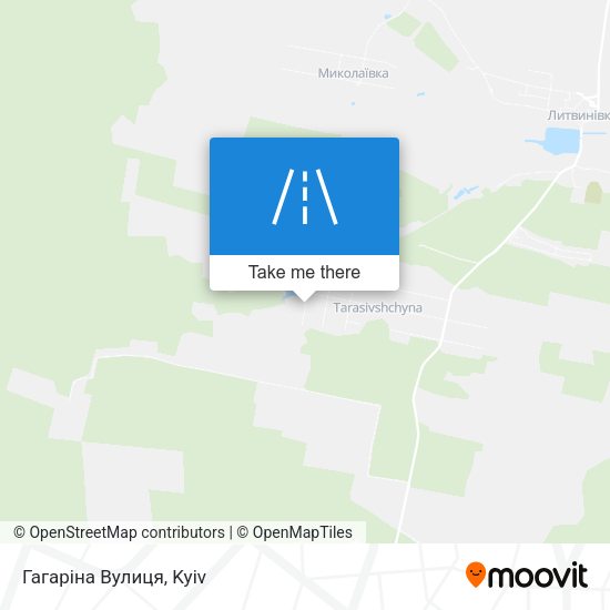 Гагаріна Вулиця map
