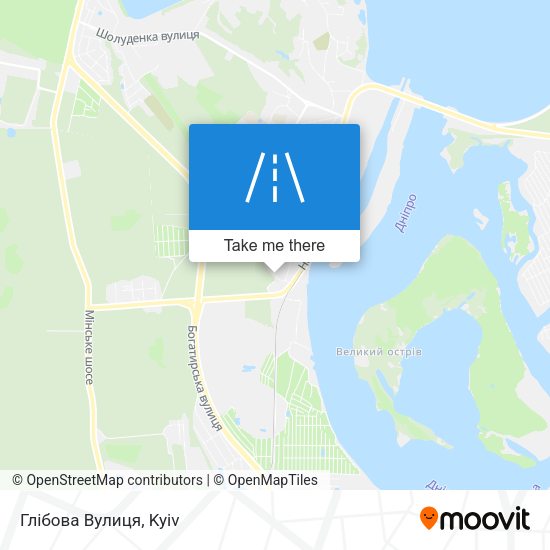 Глібова Вулиця map