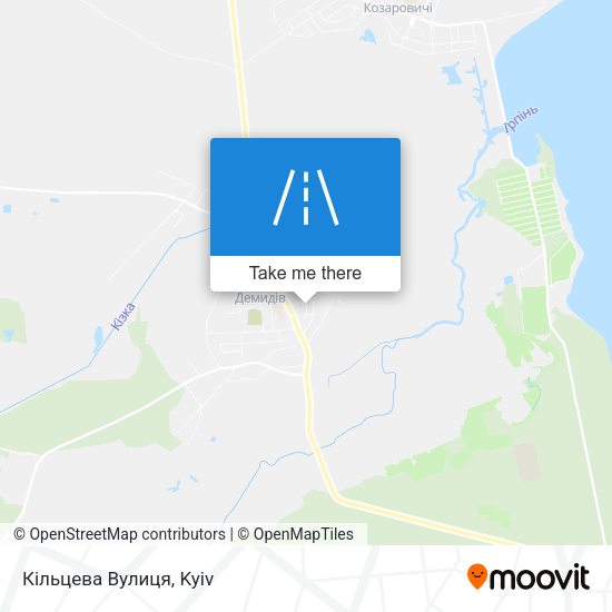 Кільцева Вулиця map