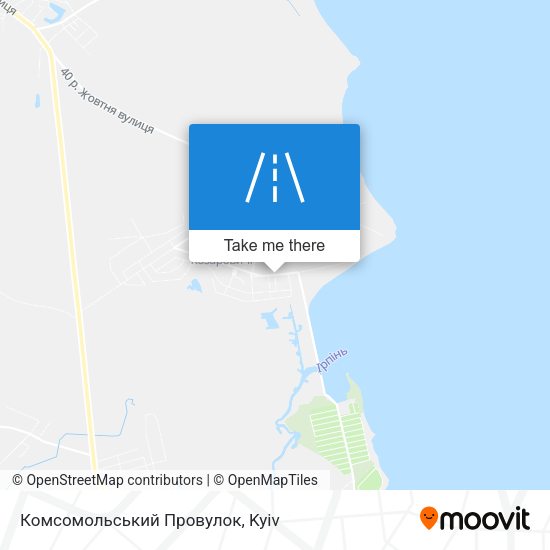 Комсомольський Провулок map