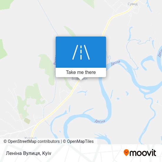 Леніна Вулиця map