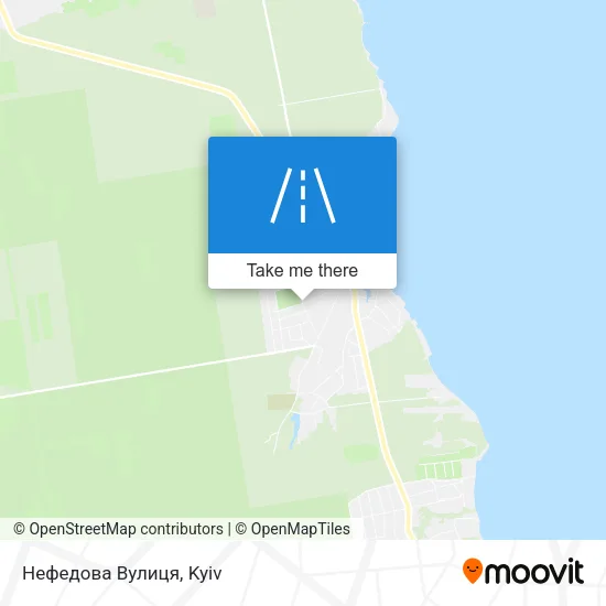 Карта Нефедова Вулиця