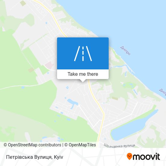 Петрівська Вулиця map