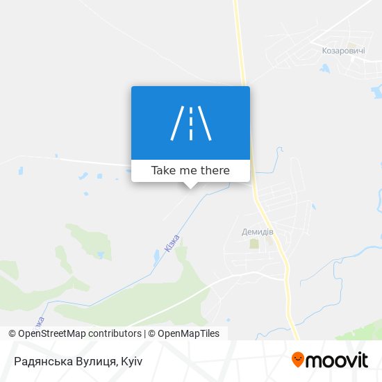 Радянська Вулиця map