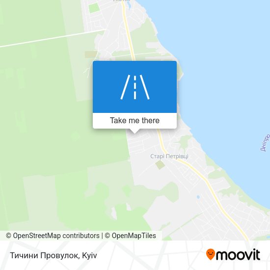 Тичини Провулок map