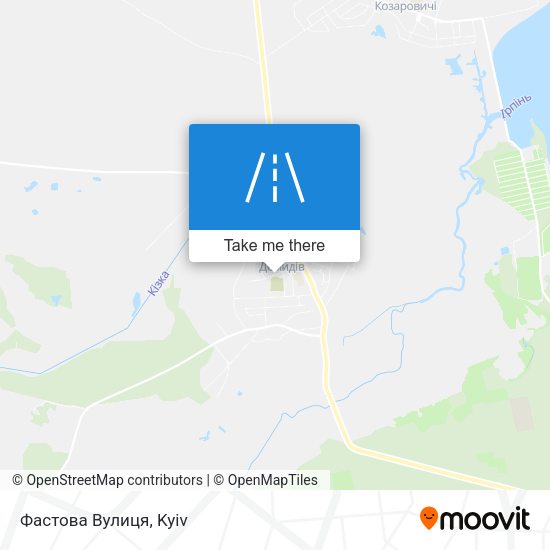 Фастова Вулиця map