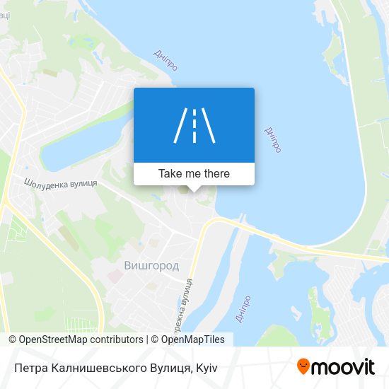 Петра Калнишевського Вулиця map