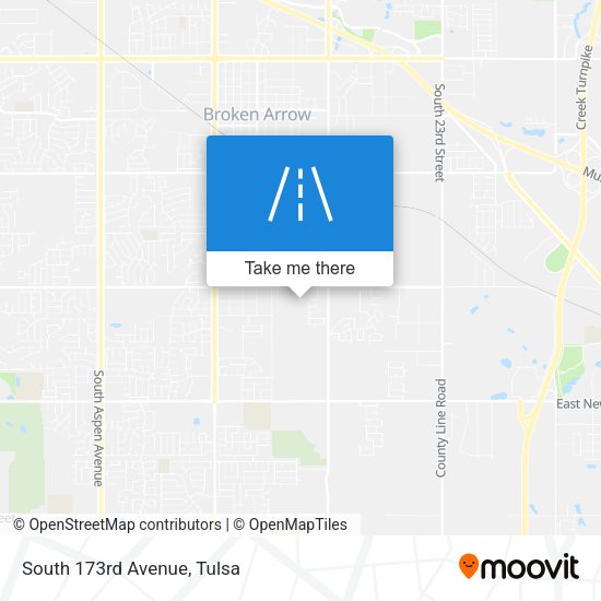 Mapa de South 173rd Avenue