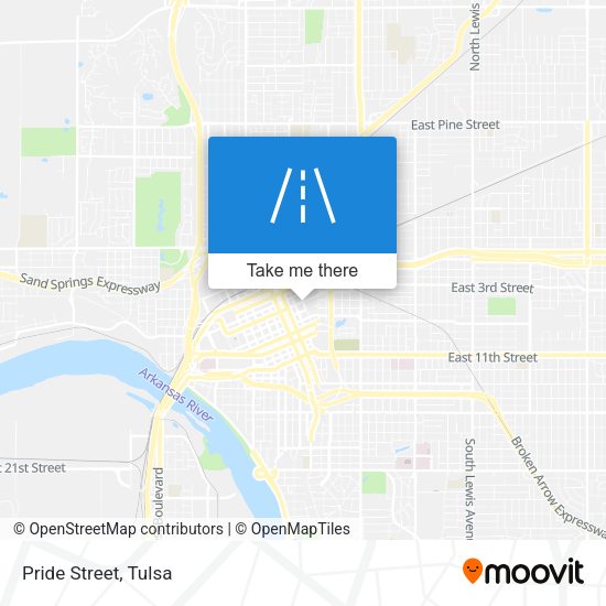 Mapa de Pride Street