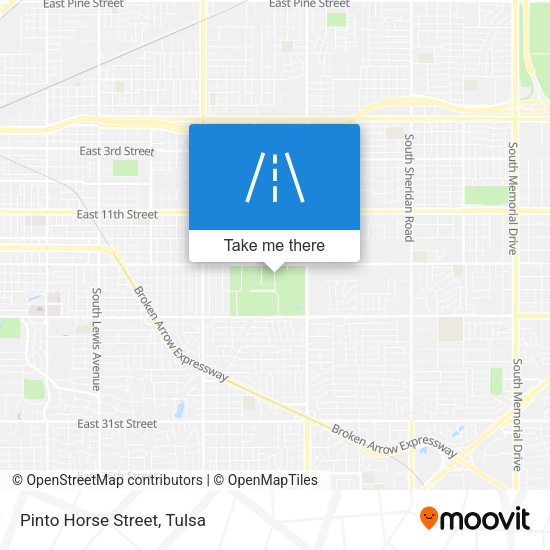 Mapa de Pinto Horse Street