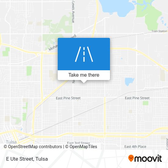 Mapa de E Ute Street