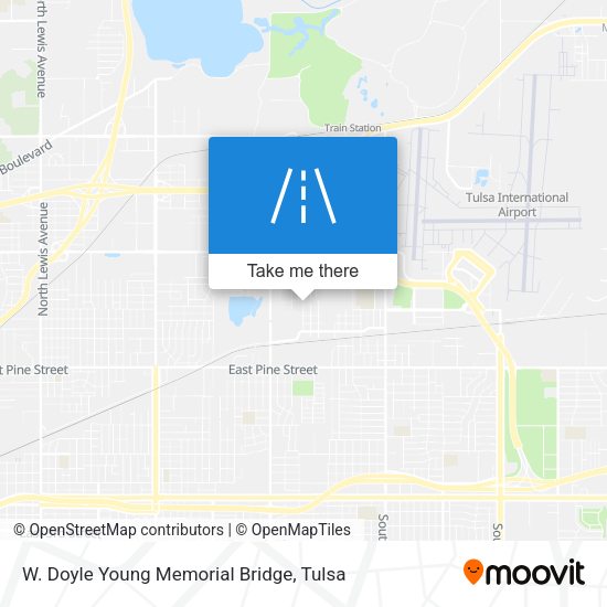 Mapa de W. Doyle Young Memorial Bridge