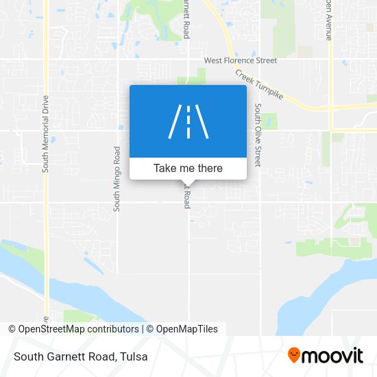 South Garnett Road map