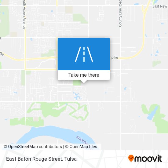 East Baton Rouge Street map