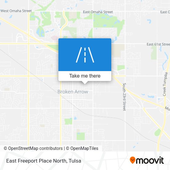 Mapa de East Freeport Place North