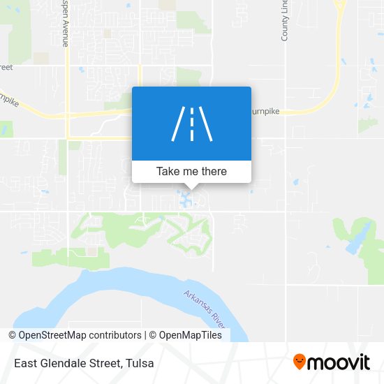 Mapa de East Glendale Street