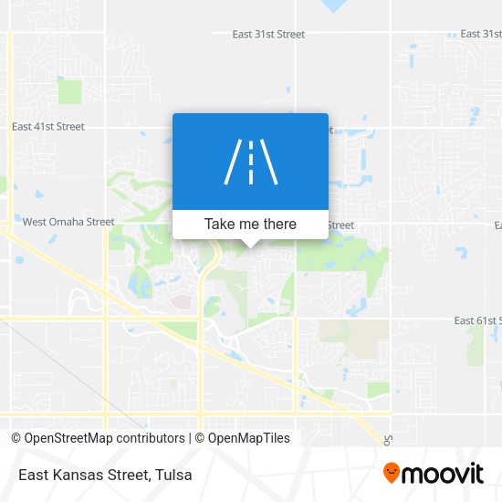 Mapa de East Kansas Street