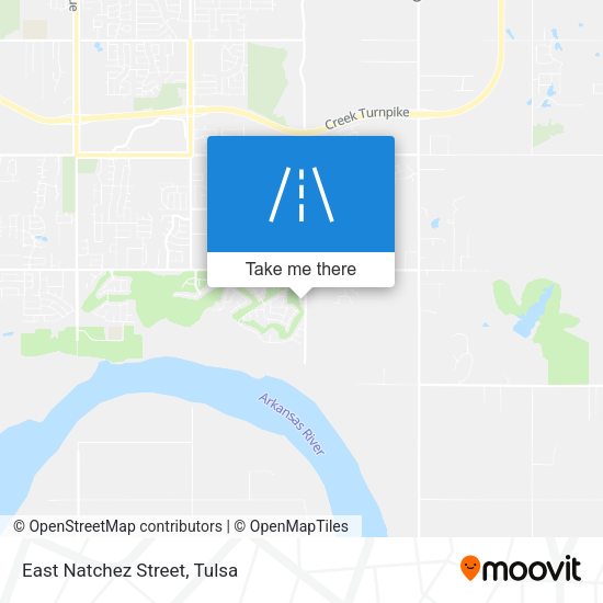 Mapa de East Natchez Street