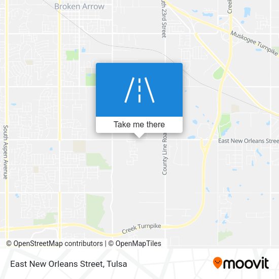 East New Orleans Street map