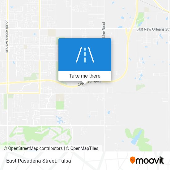 Mapa de East Pasadena Street