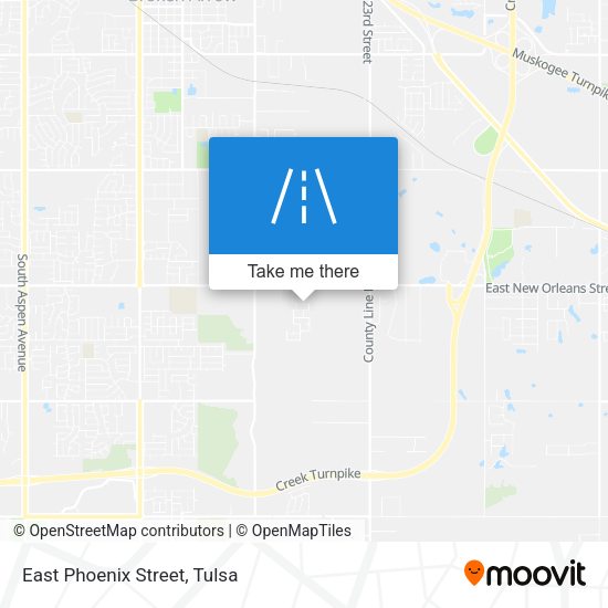 Mapa de East Phoenix Street