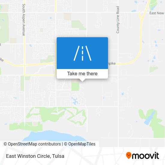 Mapa de East Winston Circle