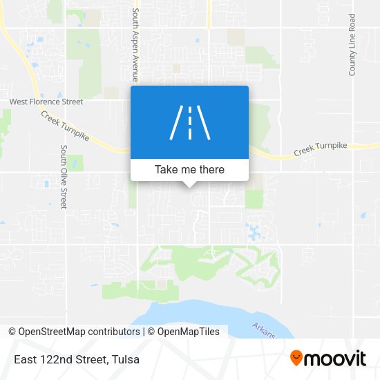 Mapa de East 122nd Street