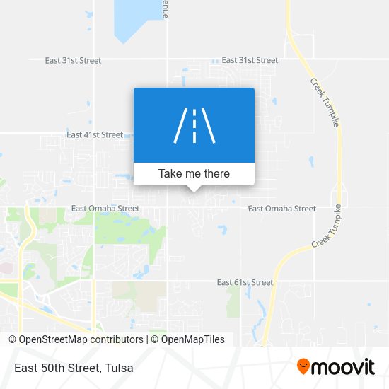 Mapa de East 50th Street