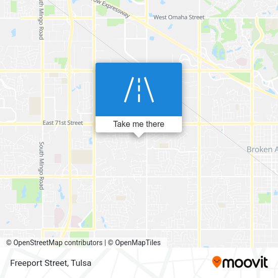 Mapa de Freeport Street