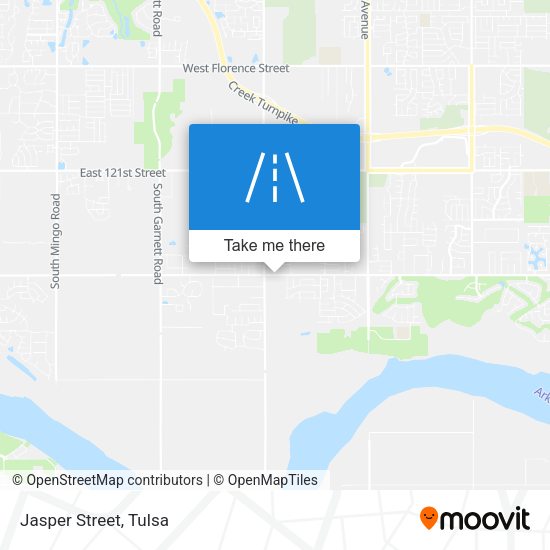 Jasper Street map