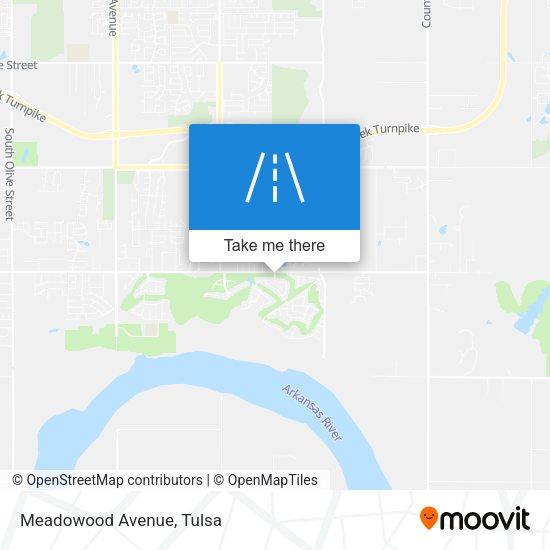 Meadowood Avenue map