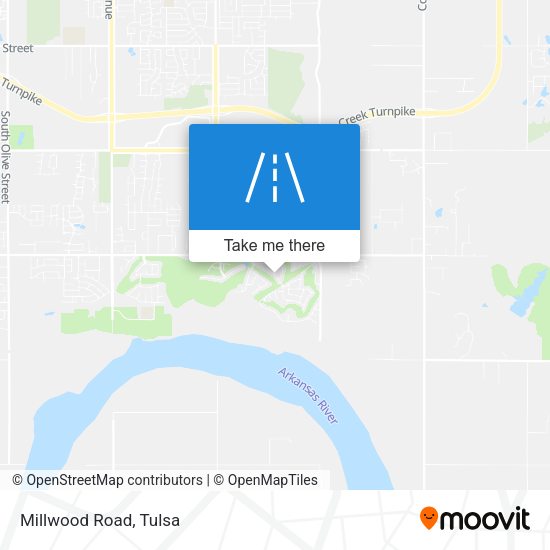Mapa de Millwood Road
