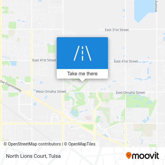 Mapa de North Lions Court