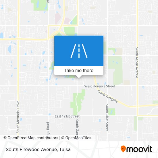 South Firewood Avenue map