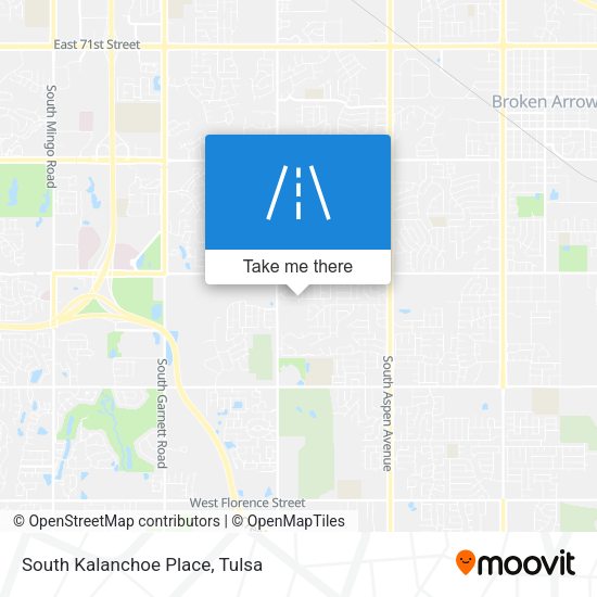 South Kalanchoe Place map