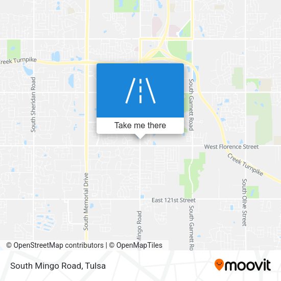 South Mingo Road map