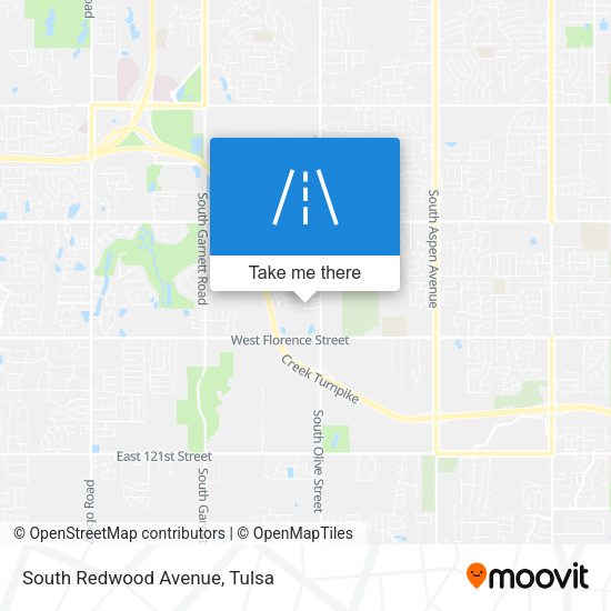 Mapa de South Redwood Avenue