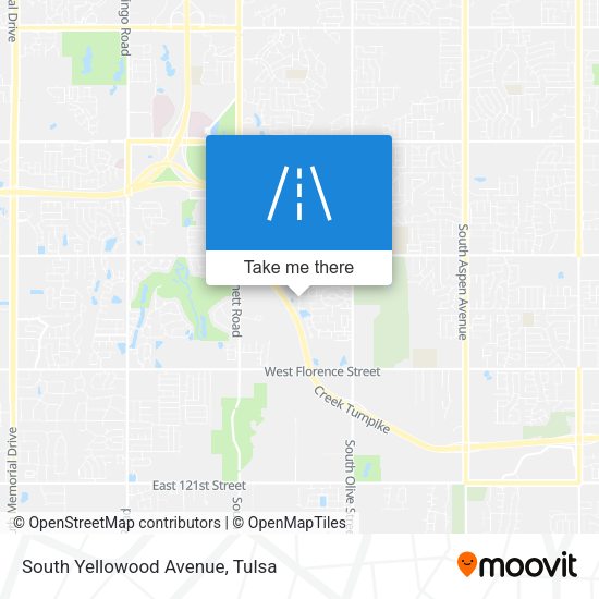 Mapa de South Yellowood Avenue