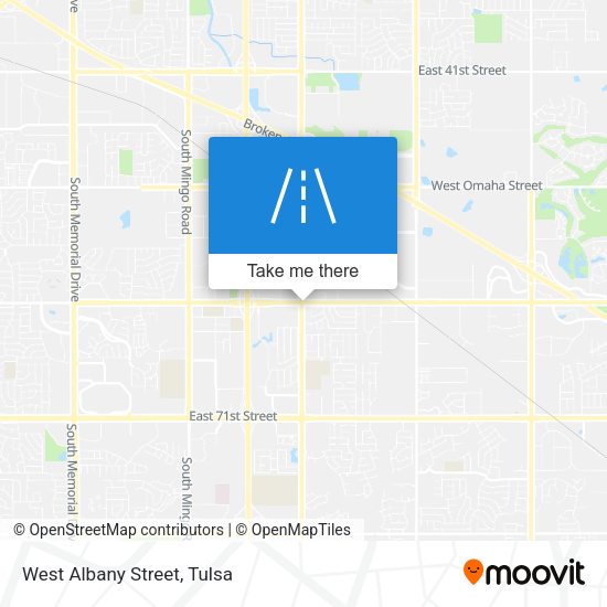 Mapa de West Albany Street