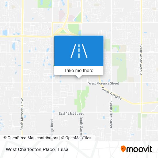 West Charleston Place map