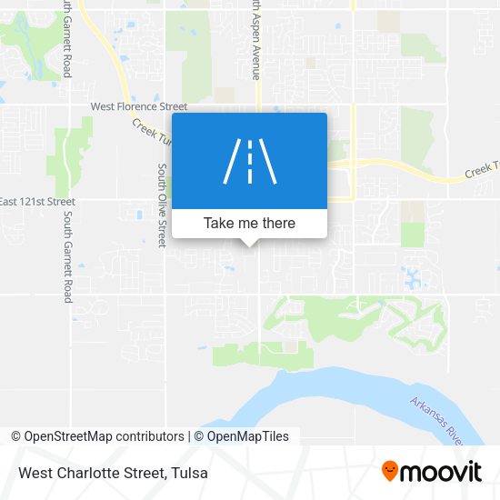 West Charlotte Street map