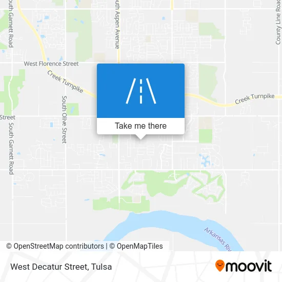 West Decatur Street map